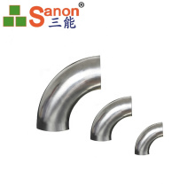 90 Degree Galvanizing 304 Stainless Steel Elbow For Tube Fitiings